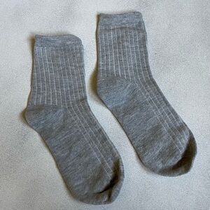 NEW Men’s Low-cut Ankle Socks (Light Grey, Onepair/Onesize)